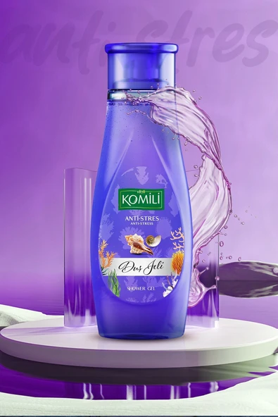 Komili Anti-Stres Vegan Duş Jeli 4'lü Set - Egzotik Koku - 4 X 500 ML - 3