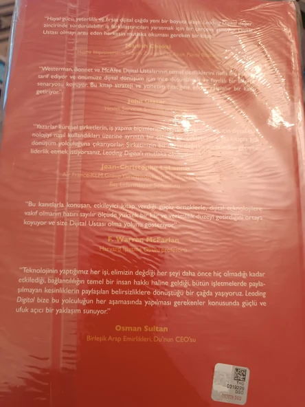 Leading Digital, Dijital Dönüşüm Dönüşüm İçin Teknolojiyi Kullanmak Ciltli G.Westerman, D.Bonnet, A. McAfee Türk Hava Yolları Yayınları - 2