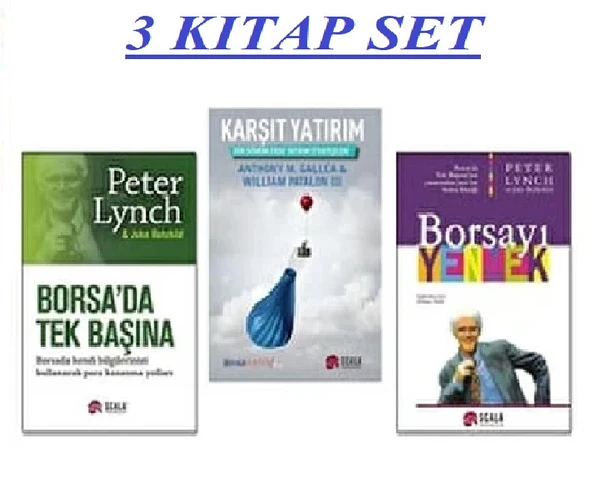 Borsada Tek Başına - Karşıt Yatırım - Borsayı Yenmek Seti ürün görseli