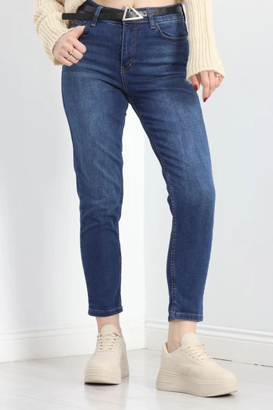 Mom Boyfriend Jeans Mavi2 - 5