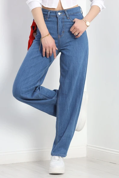 Baggy Kot Pantolon Mavi