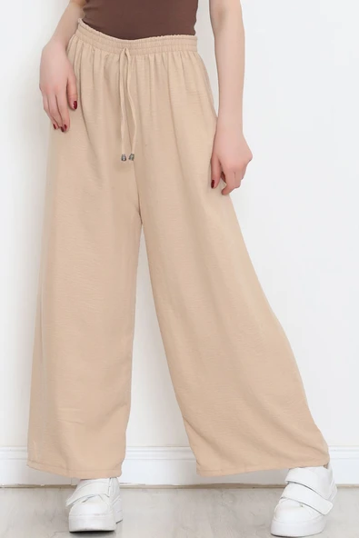 Palazzo Pantolon Sütlükahve - 3