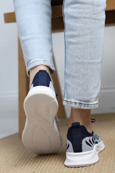 Günlük Spor Ayakkabı Lacivert - Resim 6