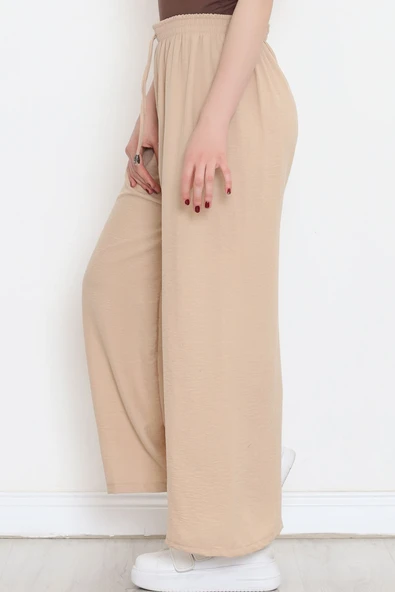 Palazzo Pantolon Sütlükahve - 7