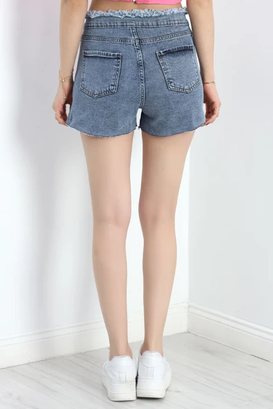 Kot Şort Koyumavi - 7