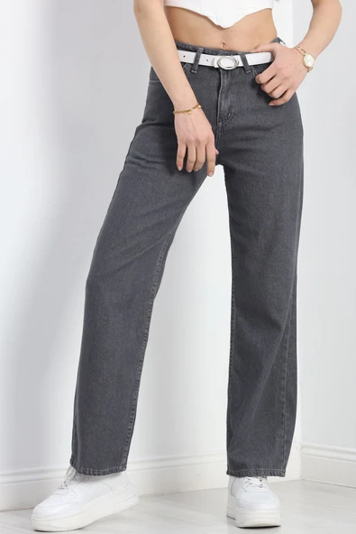 Palazzo Kot Pantolon Füme - 5