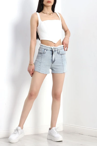 Kot Şort Buzmavi - 3