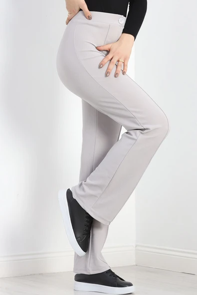 Çımalı Pantolon Gri - 3