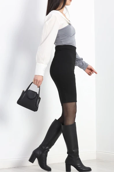 Midi Boy Etek Siyah - 7