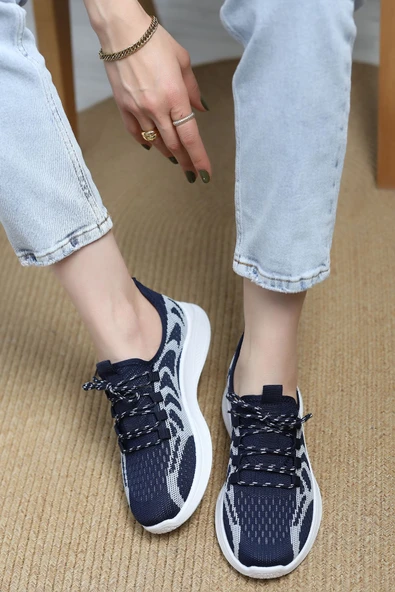 Günlük Spor Ayakkabı Lacivert ürün görseli