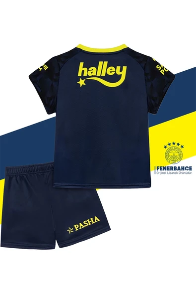 Fenerbahçe Orijinal Lisanslı 23/24 Lacivert Mini Forma Set Hediyelik Ahşap Kutulu - 3