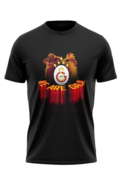 Galatasaray Orijinal Lisanslı 5 Yıldızlı We Are Gala T-Shirt - 3