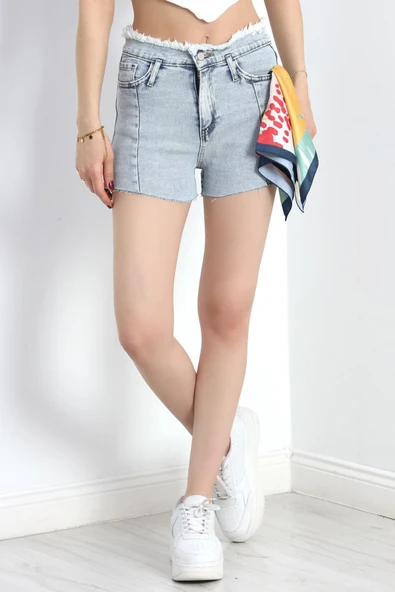 Kot Şort Buzmavi - 6