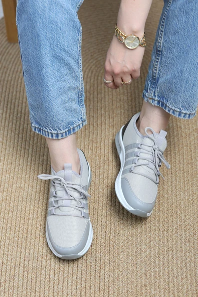 Günlük Spor Ayakkabı Grisiyah - Resim 2