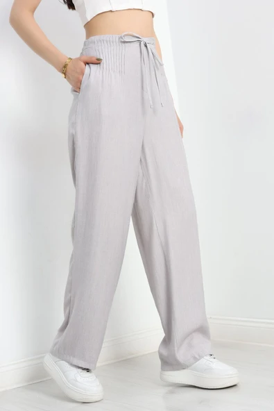 Pensli Salso Pantolon Gri - 5