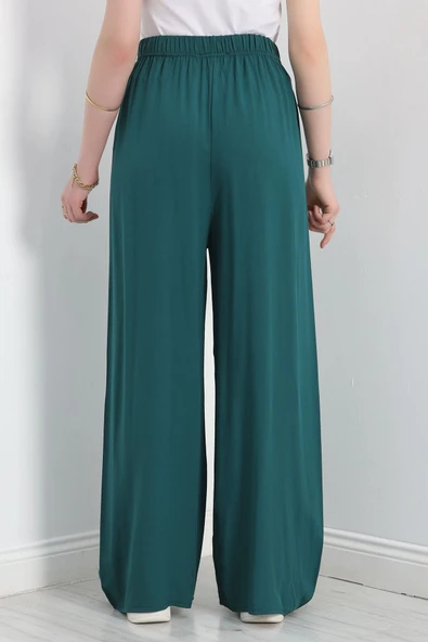 Dokuma Pantolon Zümrüt - Resim 7