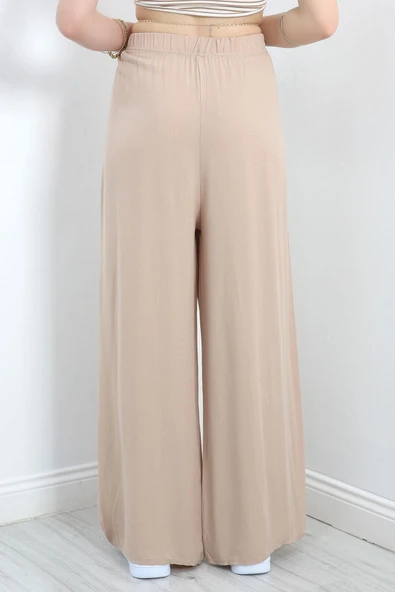 Dokuma Pantolon Bej - Resim 6