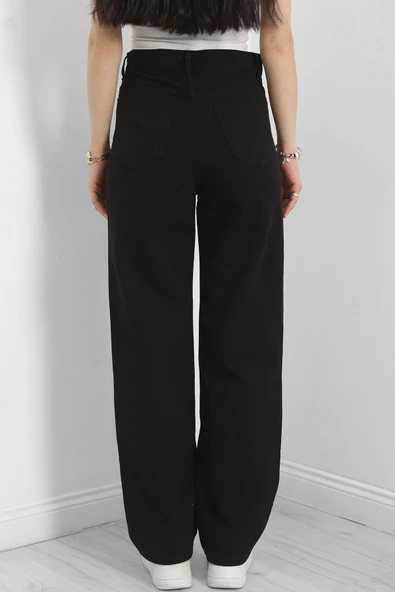 Palazzo Kot Pantolon Siyah1 - 6