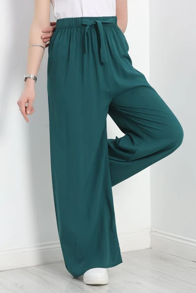 Dokuma Pantolon Zümrüt - Resim 4