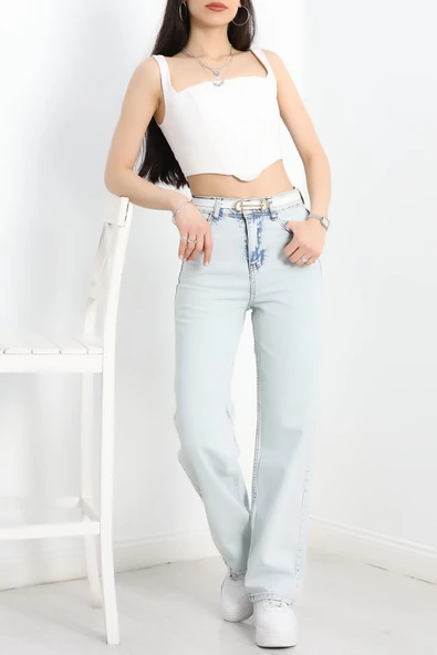 Palazzo Kot Pantolon Buzmavi7 - Resim 4