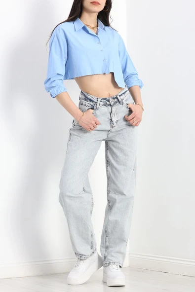 Baggy Kot Pantolon Buzmavi - 9