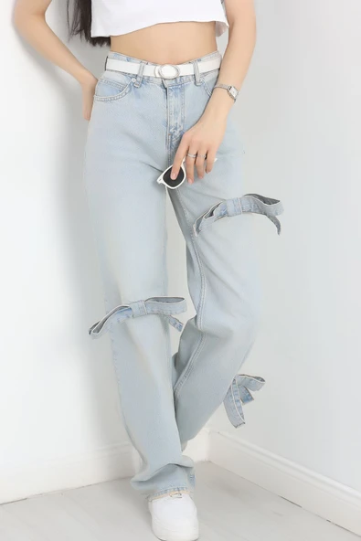 Palazzo Kot Pantolon Buzmavi - Resim 6