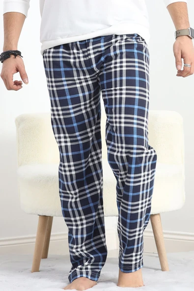Unisex Pijama Altı Lacivertbeyaz