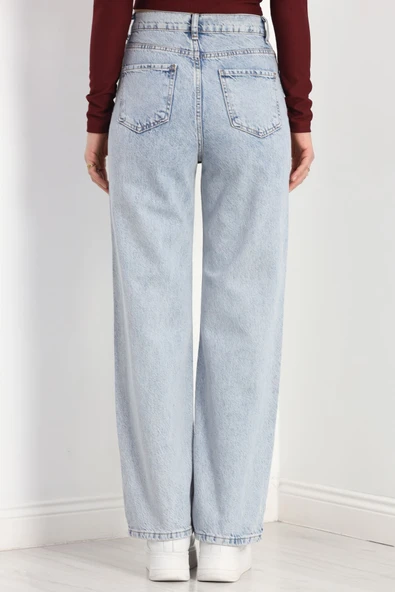 Palazzo Kot Pantolon Buzmavi3 - Resim 7