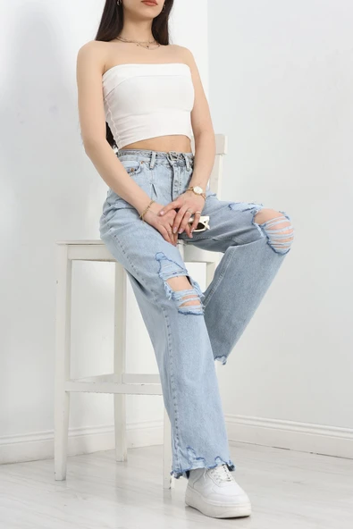 Palazzo Kot Pantolon Buzmavi - 8