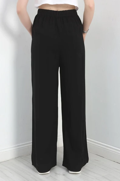 Dokuma Pantolon Siyah - Resim 8