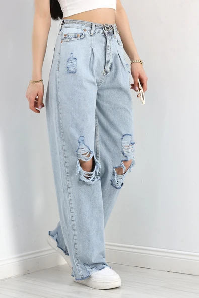 Palazzo Kot Pantolon Buzmavi - 7