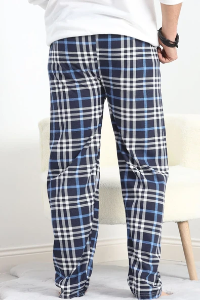 Unisex Pijama Altı Lacivertbeyaz - 7