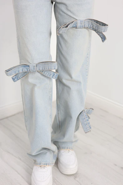 Palazzo Kot Pantolon Buzmavi - Resim 4