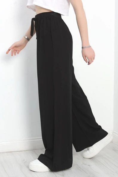 Dokuma Pantolon Siyah - Resim 4