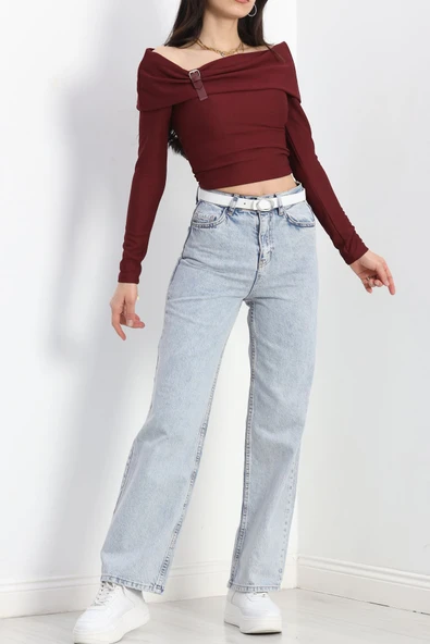 Palazzo Kot Pantolon Buzmavi3 - Resim 3