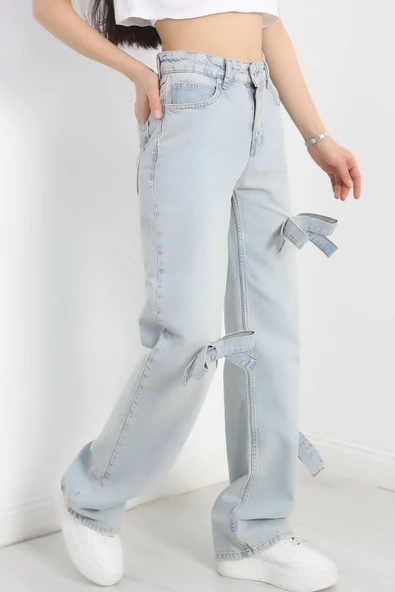 Palazzo Kot Pantolon Buzmavi - Resim 2