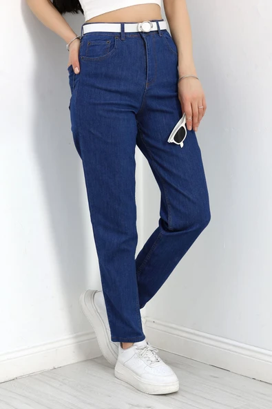 Boyfriend Kot Pantolon Mavi3