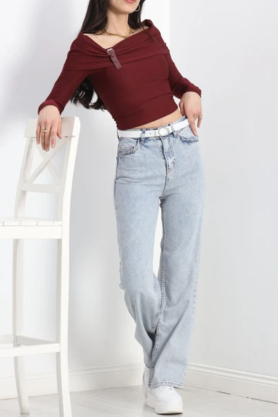 Palazzo Kot Pantolon Buzmavi3 - Resim 5