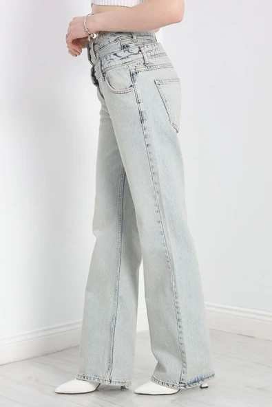 Palazzo Kot Pantolon Karyıkama - Resim 2