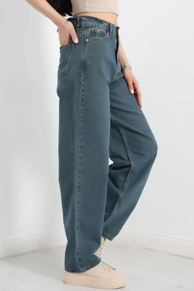 Baggy Kot Pantolon Petrol - 3