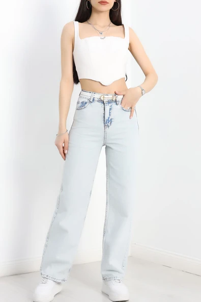 Palazzo Kot Pantolon Buzmavi7 - Resim 2