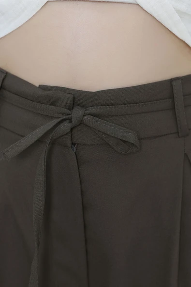 Kumaş Pantolon Kahve - 7