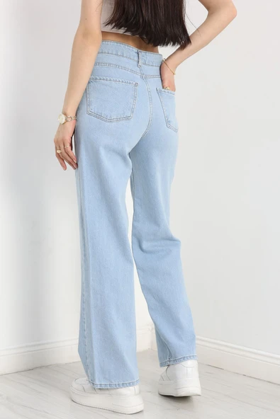 Palazzo Kot Pantolon Buzmavi - Resim 6