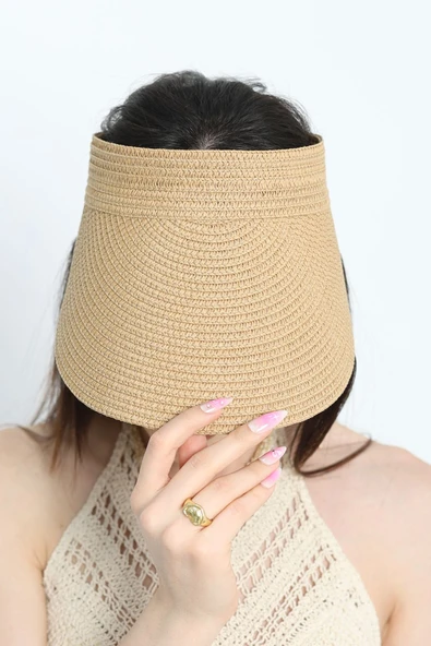 Hasır Vizör Şapka Hasır - 3