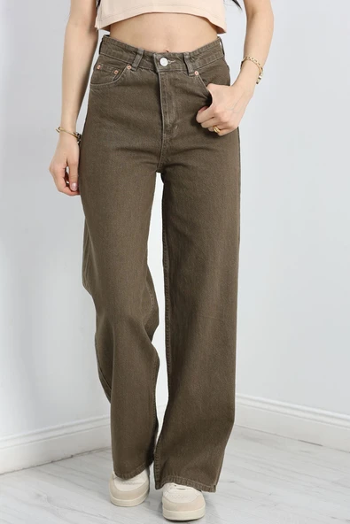 Palazzo Kot Pantolon Kahve - 2