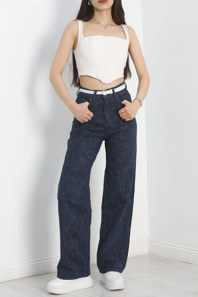 Palazzo Kot Pantolon Mavidesenli1 - 3