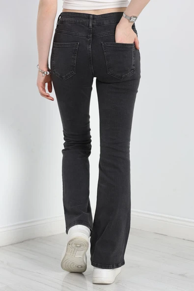 İspanyol Kot Pantolon Füme - 6