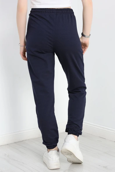 Paça Lastikli Eşofman Altı Lacivert - 6