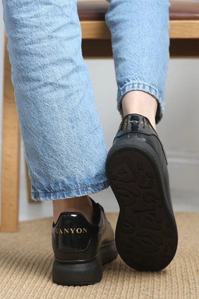 Günlük Ayakkabı Siyah - Resim 6