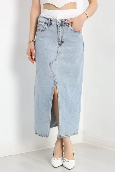 Kot Etek Buzmavi2 - 3